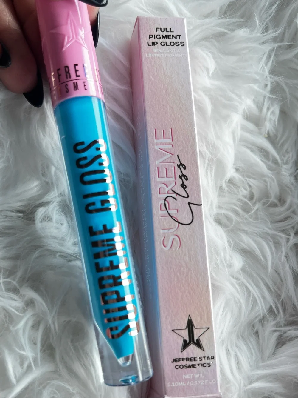 Jeffree star supreme gloss in blue balls